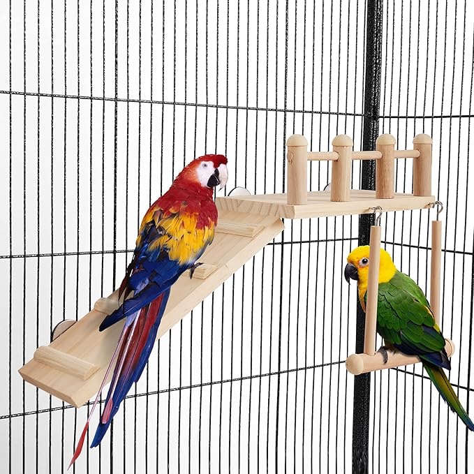 Bird Perches Platform Swing - Image 2