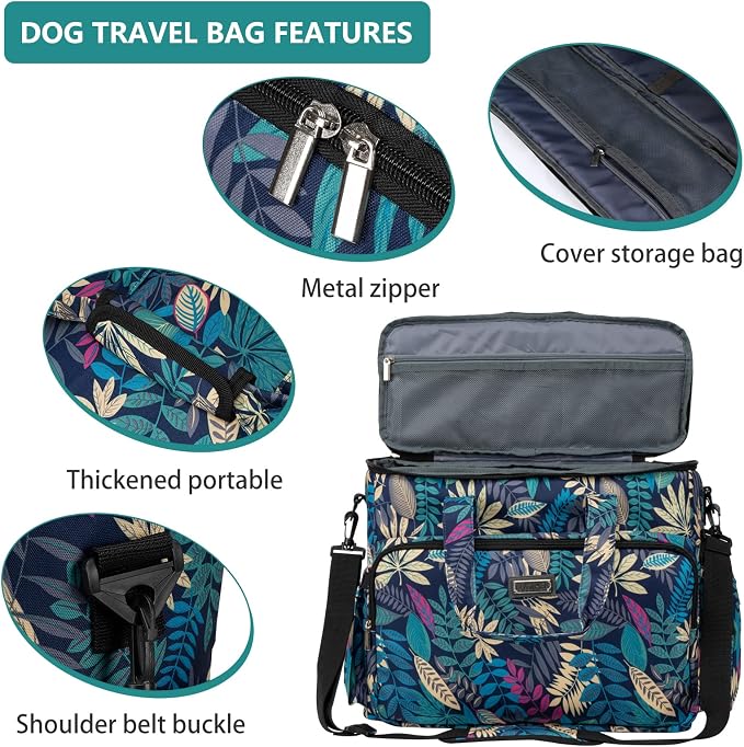 BAGLHER Dog Travel Bag, Pet Travel Bag, - Image 4
