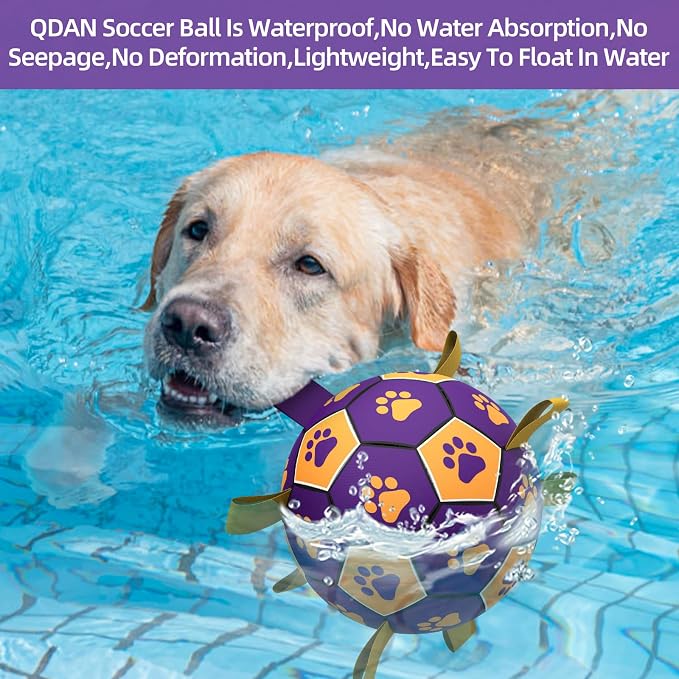 QDAN Extra Large Dog Toys Soccer Ball - Image 6