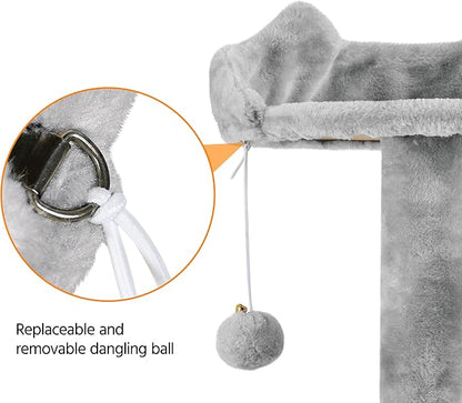 Yaheetech 70in Multi-Level Cat Tree Tall Cat Tower Cat Furniture - Image 8