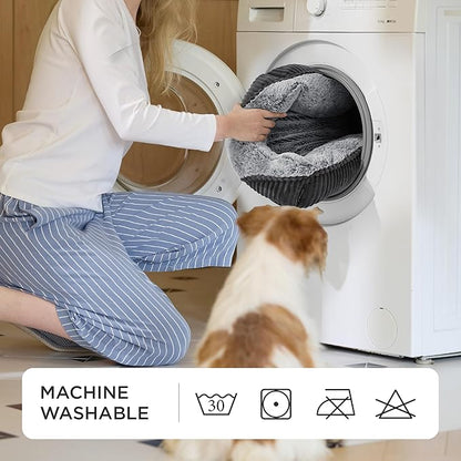 Bedsure Washable Dog Bed Small Medium Size Dog - Image 5
