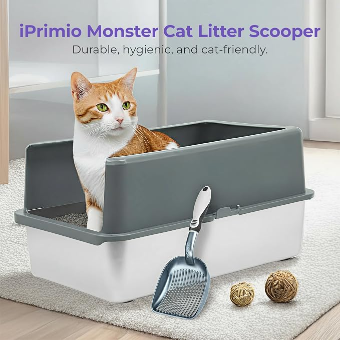 Sifter w/ Deep Shovel Cat Litter Scoop - Image 2