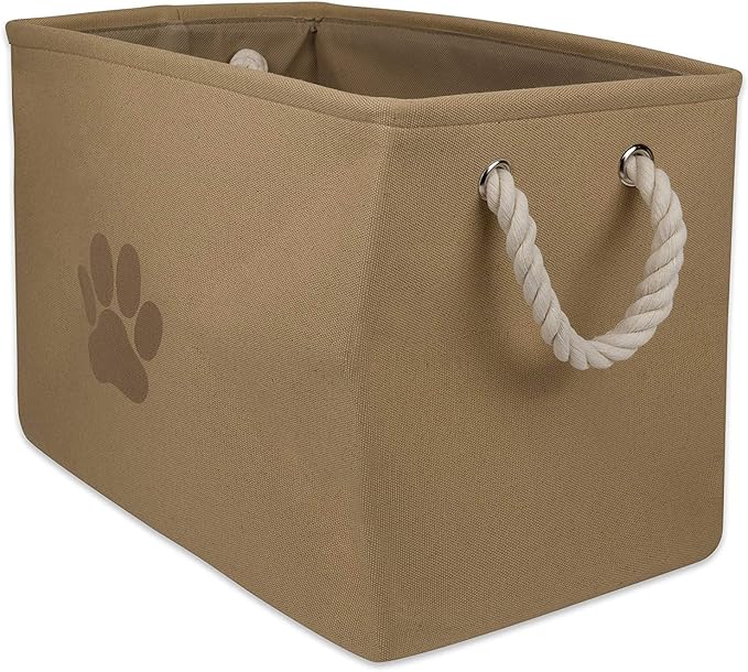 Bone Dry Pet Storage Collection Collapsible Bin, Medium Rectangle by BoneDry