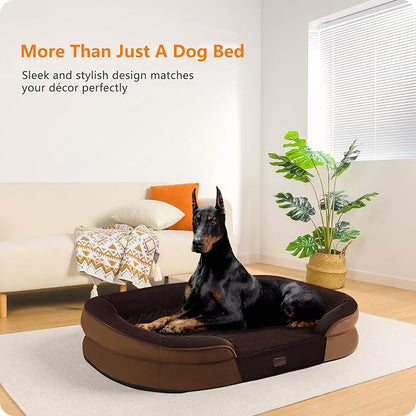Dwanton Orthopedic Dog Bed for Extra Extra Large Dogs - Image 2