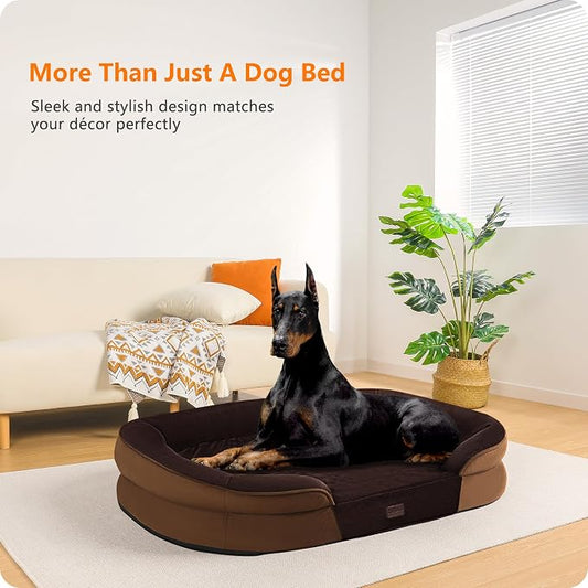 Dwanton Orthopedic Dog Bed for Extra Extra Large Dogs - Image 2