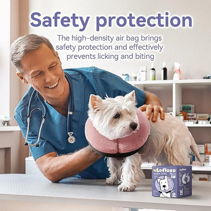 Soft Inflatable Dog Cone for Large Medium Small Dogs Cats - Image 3