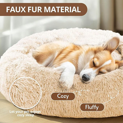 JOLLYVOGUE Calming Small Dog & Cat Bed - Image 2