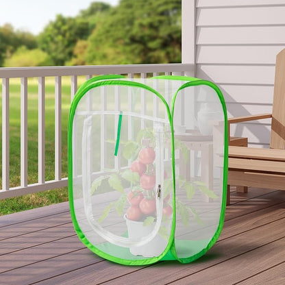 16" x 16" x 24" Pop Up Garden Mesh Plant Cover, Plant Protectors Mesh Plant - Image 6