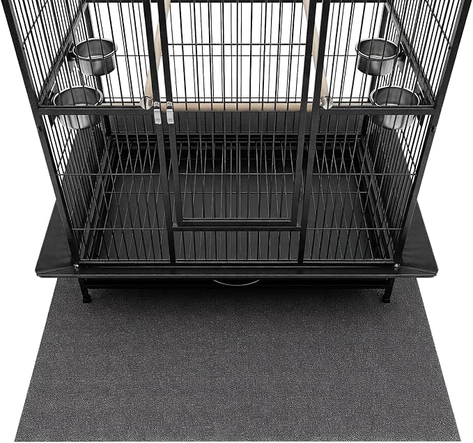 Under Pet Cage Mat for Bird Cages, Dog Kennels, Reptile Aquariums, Dog Kennels - Image 7
