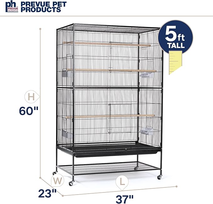 Prevue Hendryx Pet Products Wrought Iron Flight Cage - Image 5