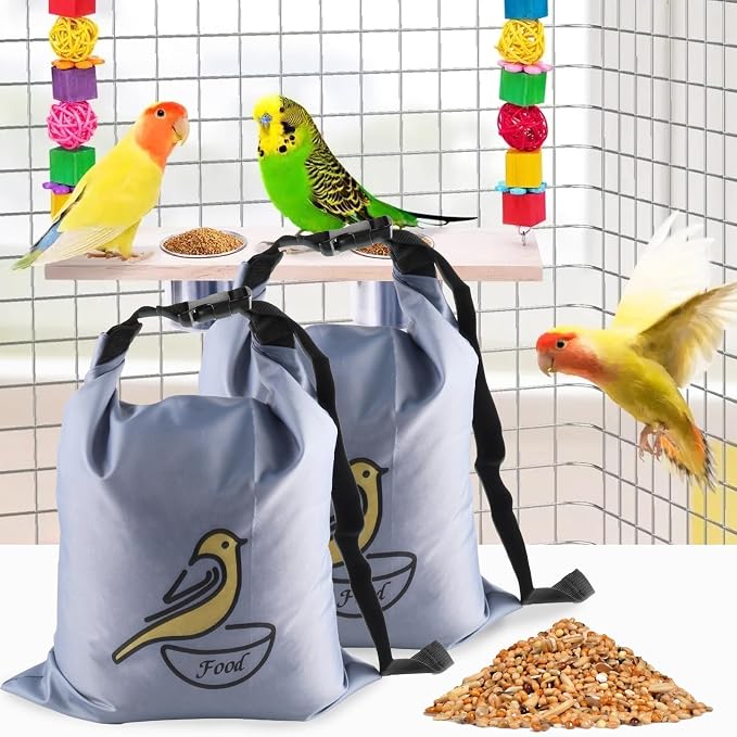2 Pack Bird Seed Storage Container - Image 4