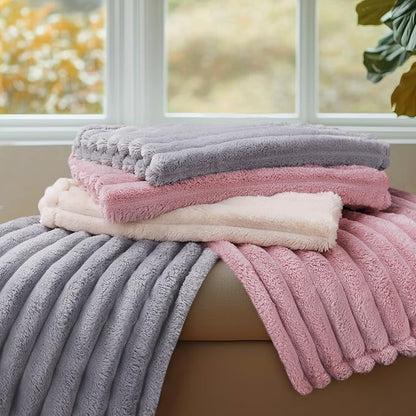 LINENLUX 1 Pack 3 Soft Fleece Dog Blanket - Image 7