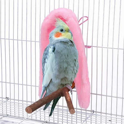 Comfort Corner Fleece Bird Blanket Parrot Cage Snuggle Hut Warm Bird Nest House - Image 3