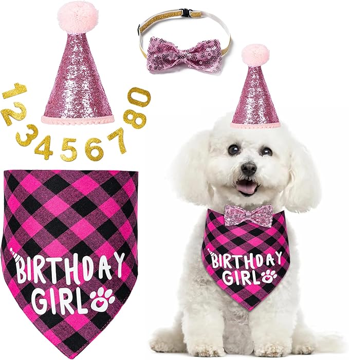 Dog Birthday Party Supplies Decorations by Hoewina