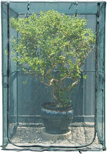 Portable 4'x4' Large 6FT Tall Plant Netting Cover Crop Cages Pest Guard Cover by porayhut