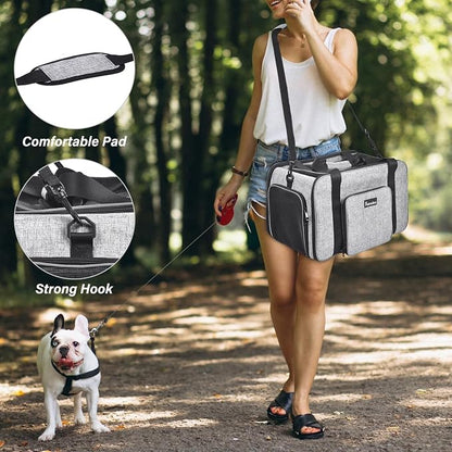 Petmolico Cat Carrier Soft-Sided Pet Bag - Image 6