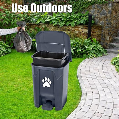 Dog Poop Trash Can Outside - Image 2