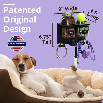 Dog Treat Holder for Wall Storage for Pets, Premium Pet Wall Organizer - Image 2