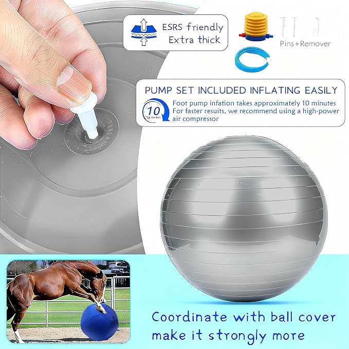 Herding Ball For Dogs 22" Bite Resistant Dog Herding Ball, Agility Training - Image 5