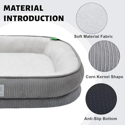 Orthopedic Cat Bed for Puppy, Cat Sofa Bed - Image 3