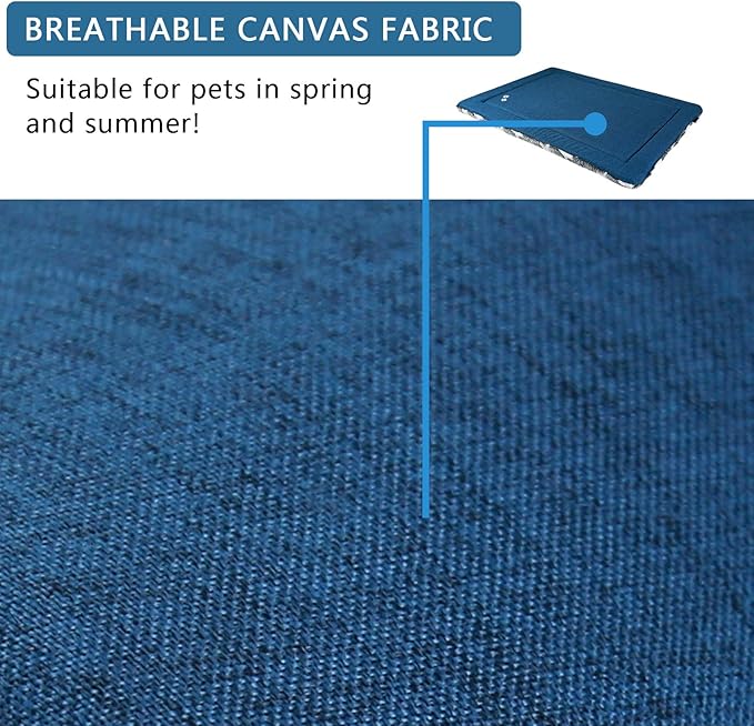 KROSER Fancy Crate Pad Bed Mat Reversible, Machine Washable, - Image 3