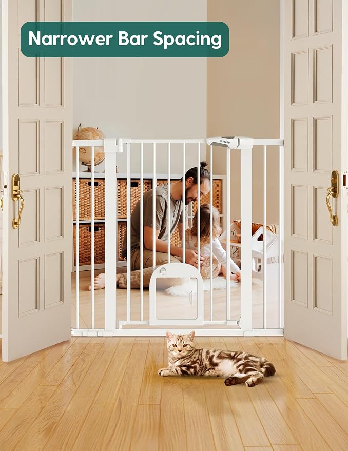 Babelio 36" Tall Upgraded Baby Gate - Image 5