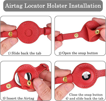 OOPSDOGGY Leather AirTag Cat Collar - Image 5