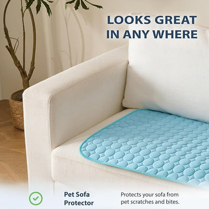 MICROCOSMOS Summer Cooling Mat & Sleeping Pad- Water Absorption Top, Materials - Image 4