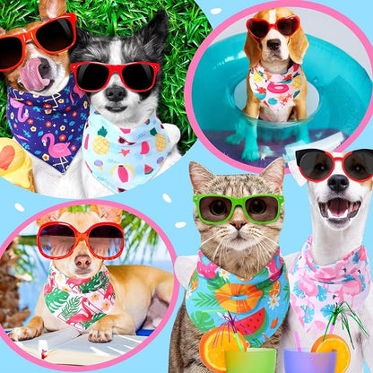Sweetude 100 Pieces Dog Bandanas Bulk, Bandanas - Image 4
