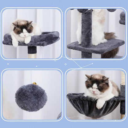 Hey-brother Cat Tree Tower, Scratching Posts - Image 8