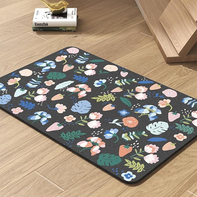 Pet Feeding Mat-Absorbent Dog Mat by PADOOR
