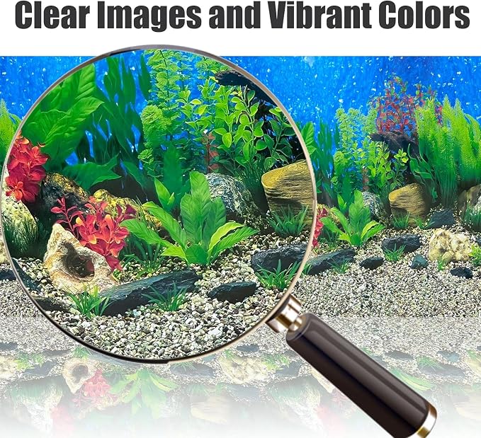 Aquatic Plant Aquarium Background Sticker Coral HD Fish Backgrounds - Image 3