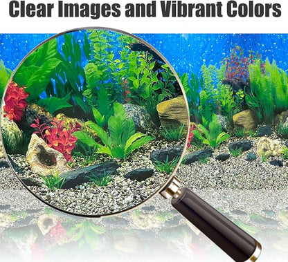 Aquatic Plant Aquarium Background Sticker Coral HD Fish Backgrounds - Image 3