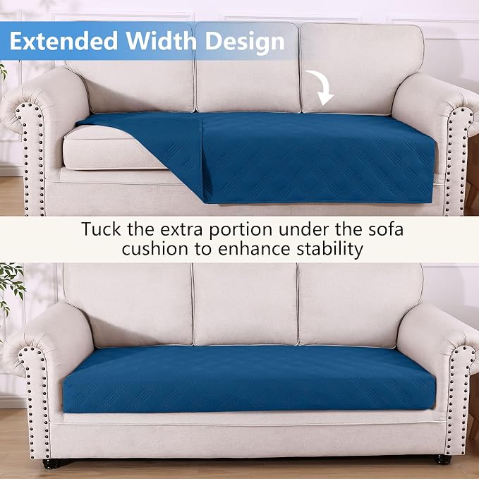 hyha Waterproof Dog Blanket, Reversible Pet Bed Blanket, Soft Sofa Couch Cover - Image 2