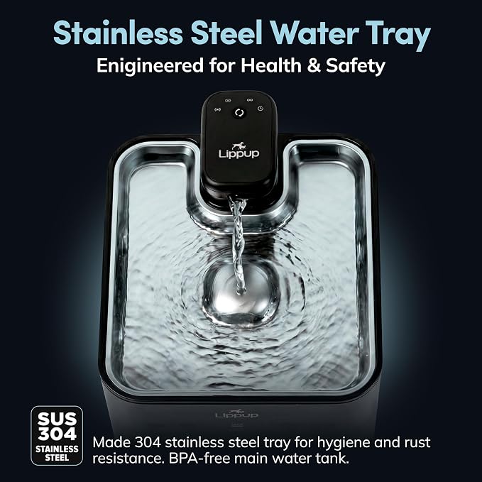 Cat Water Fountain Cordless, 88oz/2.6L Wireless Pet Water Fountains - Image 2
