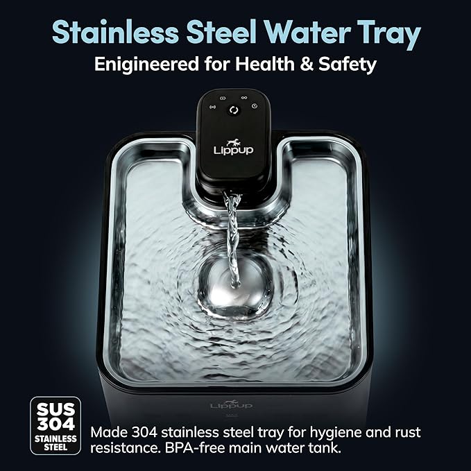 Cat Water Fountain Cordless, 88oz/2.6L Wireless Pet Water Fountains - Image 2