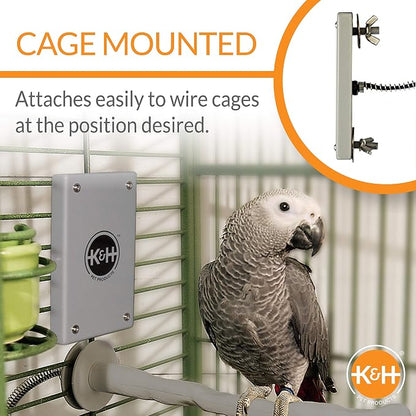K&H Pet Products Snuggle-Up Bird Cage Heater, Bird Cage Accessory, Exotic Avian - Image 4