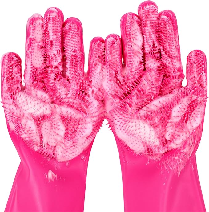 Pecute Pet Grooming Gloves by pecute