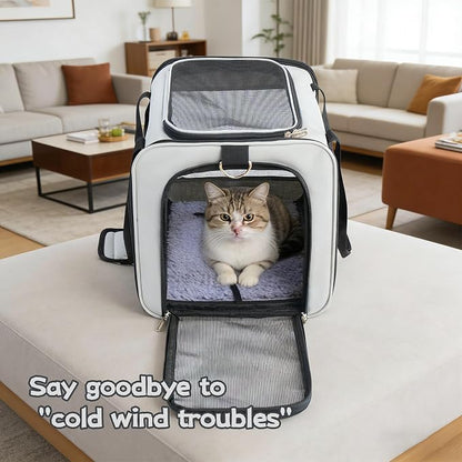 YUNIQUE Soft-Sided Cat & Dog Carrier - Image 4