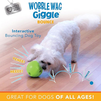 Wobble Wag Giggle Bounce Interactive Dog Toy- Sound Making Bouncing Ball - Image 5