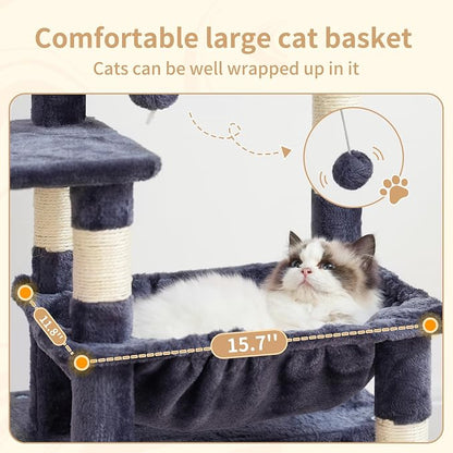 Heybly Cat Tree, Kitten Tower - Image 4