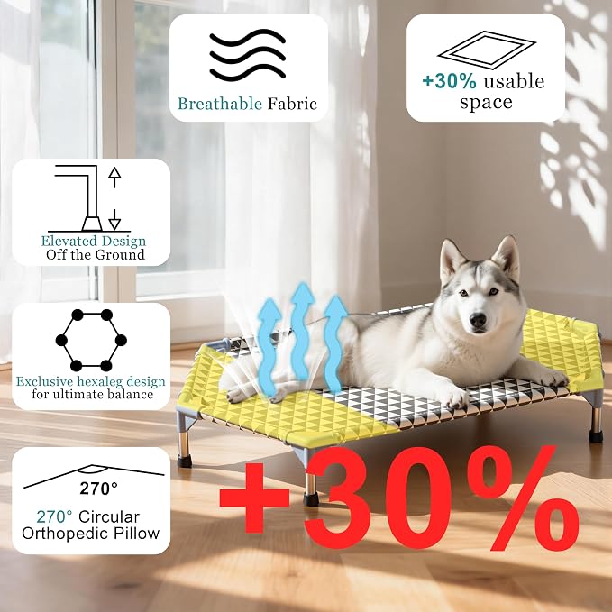 Elevated Outdoor Dog Bed - Image 2