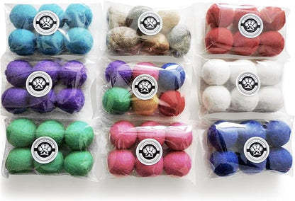 Wool Cat Toys - Felt Cat Toy Balls - Image 5