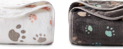 Allisandro 350 GSM-Super Soft and Premium Fuzzy Flannel Fleece Pet Dog Blanket - Image 4