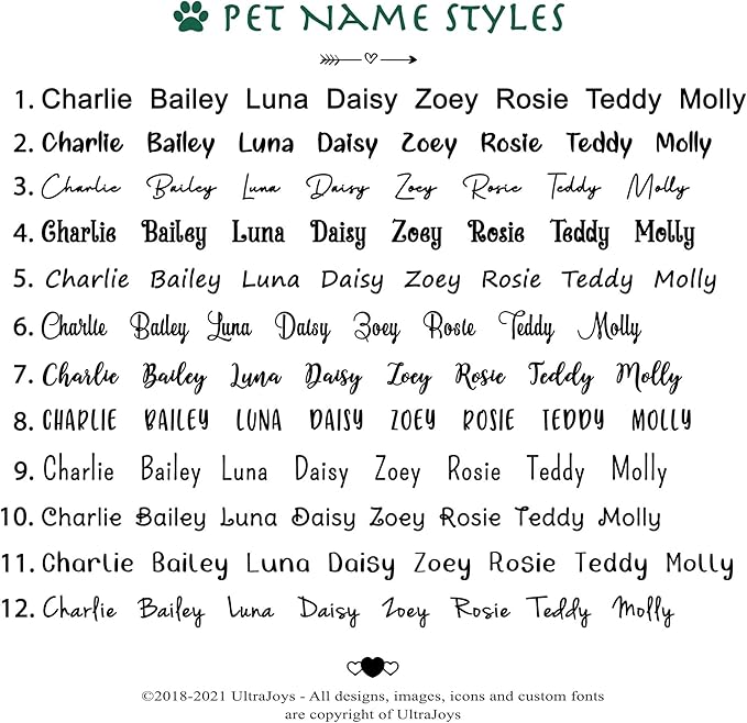 Ultra Joys Cat ID Tag Personalized Pet Tags, Durable Stainless Steel Small Pet - Image 7