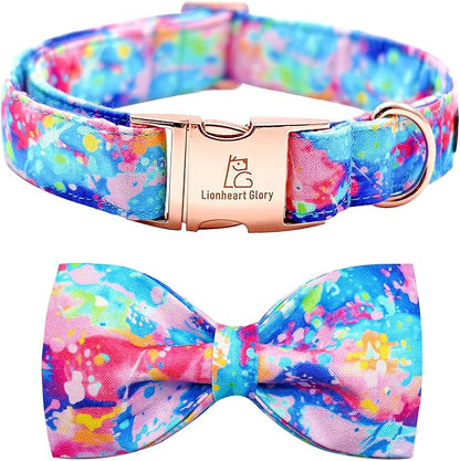 Lionheart glory Dog Collar, Colorful Dog Collar by LionheartGlory