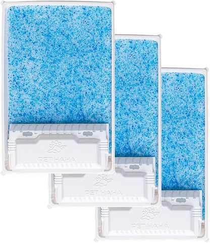 Crystal Cat Litter and Disposable Litter Trays （3 Sets） Compatible by PETHAHA
