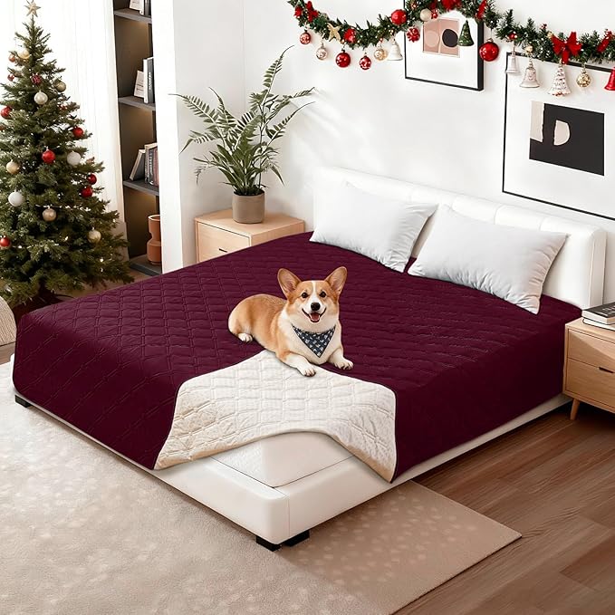 Waterproof Dog Bed Cover Pet Blanket, Soft Couch Cover - Image 8