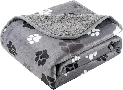 Waterproof Dog Blankets Pet Blanket 60"x80", Soft Fluffy Sofa Car Bed Protector by CAPTSNOOZE