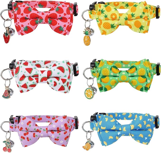 6 Pack Breakaway Cat Collars by XLSXEXCL